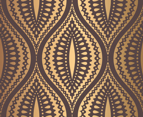 Ogee Pattern Golden Design