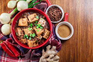 Mapo Tofu - sichuan spicy dish