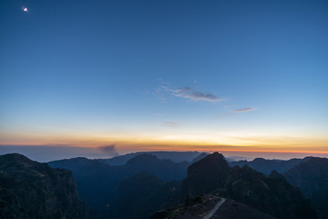 Sunset Pico do arieiro