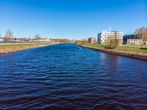 kipsala canal near RTU (Riga)
