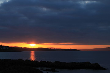 Sunset Bangor Northern Ireland