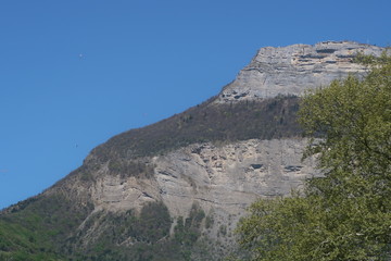 Fototapeta na wymiar View on the Alps