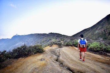 Obraz premium hiking in the mountains