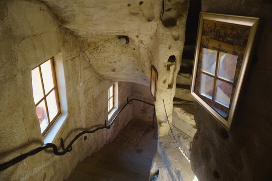 St. Kliment Monastery, Inkerman, Crimea, Russia. 
