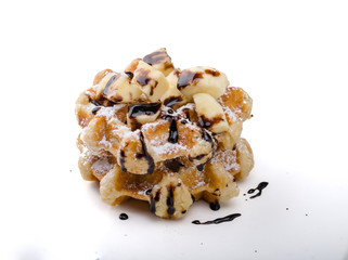 Sugar waffles product photo