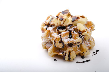 Sugar waffles product photo