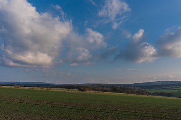 Landschaft im Frühling