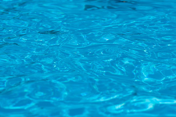 Calm pool water wave