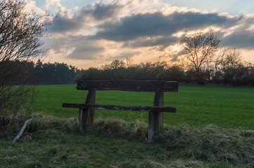 Landschaft im Frühling