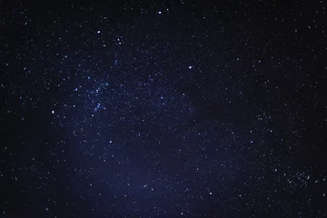 Deurstickers Nacht Nachtelijke sterrenhemel