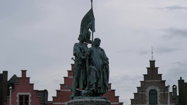 Statue Of Jan Breydel And Peter De Coninck