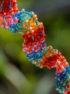 Regenbogen Helix - rainbow helix