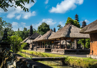 Peace in a Garden in a temple - Taman Ayoun