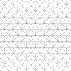 Fototapeta premium Pattern of connecting triangles.