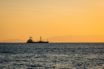 Fototapeta premium sunset izmir