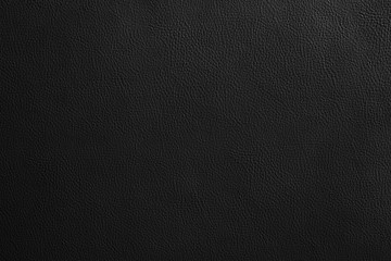 Close up black leather and texture background