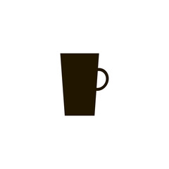 coffee cup tea icon. sign design