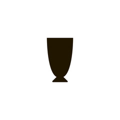 drink glass icon. sign design