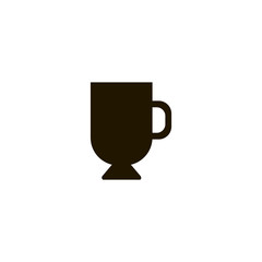 coffee cup tea icon. sign design