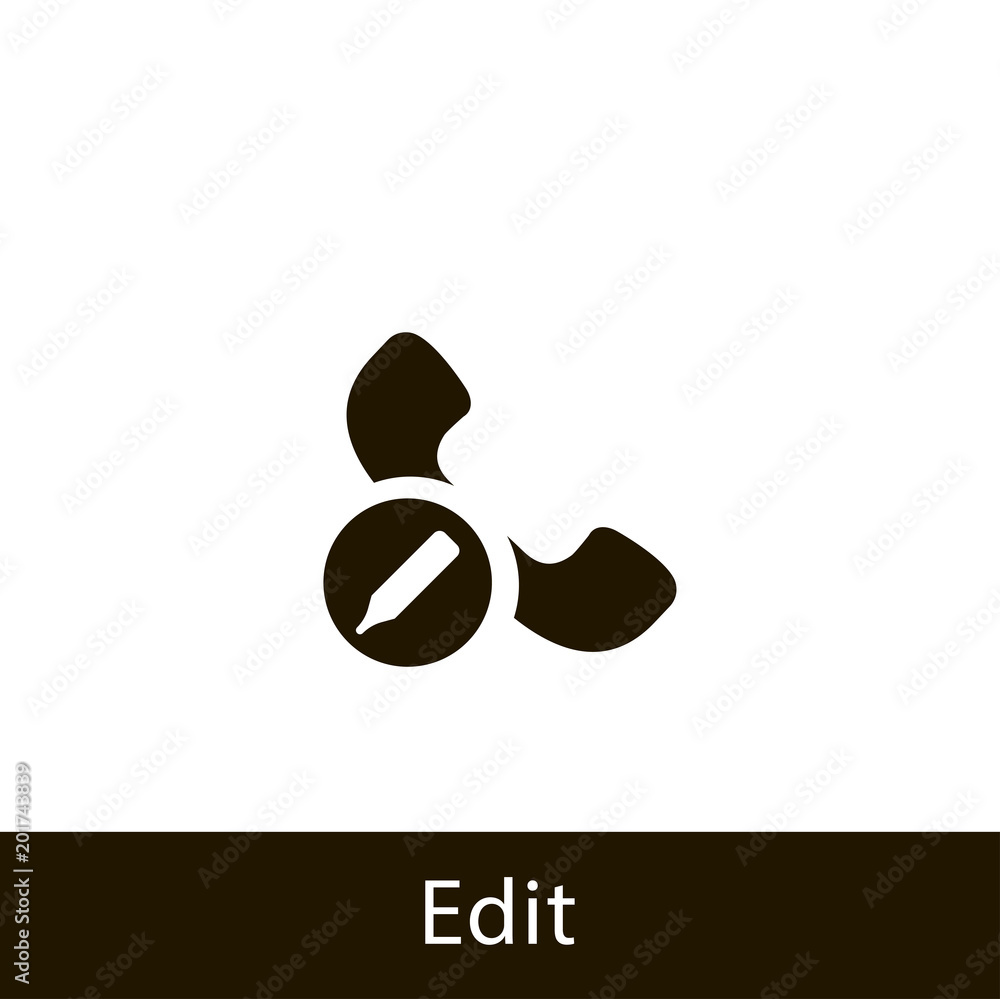 Canvas Prints phone icon. edit phone. sign design