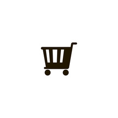 shopping cart icon. sign design