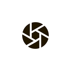 shutter icon. sign design