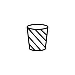 bin icon. sign design