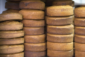 Many biscuit cakes for making cakes