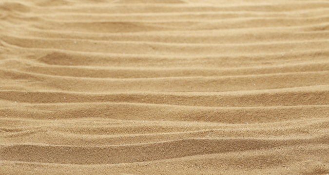 Sand dune desert background and texture