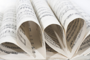 Abstract photo of music. Piano Jazz music.