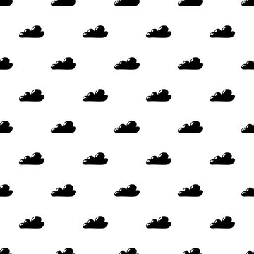 Internet cloud pattern vector seamless repeating for any web design
