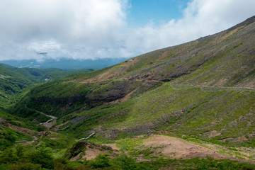 茶臼岳登山道