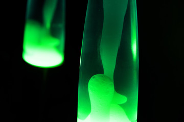 Abstract composition of lawa lamps © sapsan777