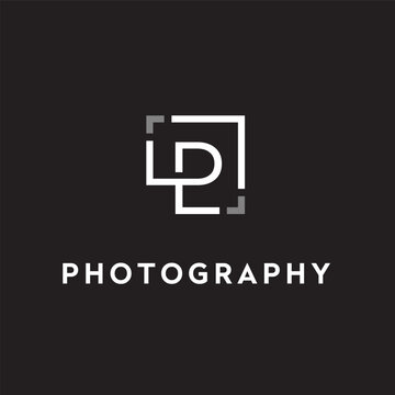 Letter Initial P for Photography logo design inspiration