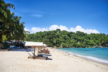 Ilig Iligan idyllic beach in Boracay, Philippines