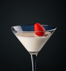 Lait fraise