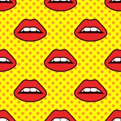 Lippen-Pop-Art © elysart