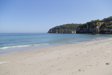 rocks in the sea , beautiful landscape in agva , Turkey 