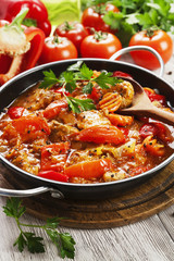 Meat stew with vegetables