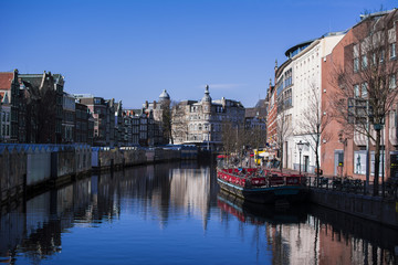 Fototapeta premium amsterdam city1
