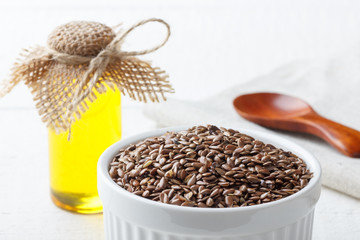 Flax seed and linseed oil