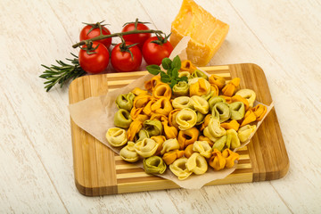 Raw tortellini