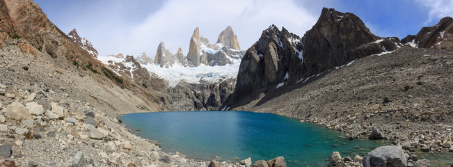 Blick auf den Fitz Roy von der Laguna Sucia, Patagonien, Argentinien © Ralf