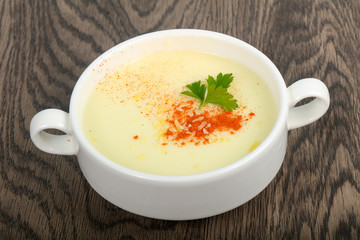 Cheese soup