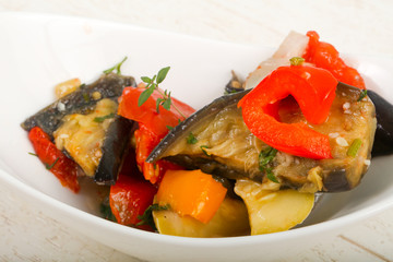 Steamed vegetables