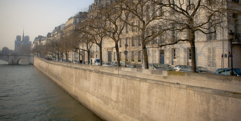 Paris, France, panorama miasta - obrazy, fototapety, plakaty