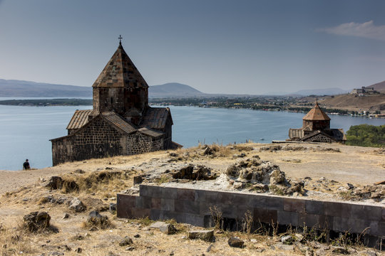 Sevanavank is a monastic complex located on the northwest coast of Lake Sevan in the Gegharkunik Province of Armenia, not far from the town of Sevan