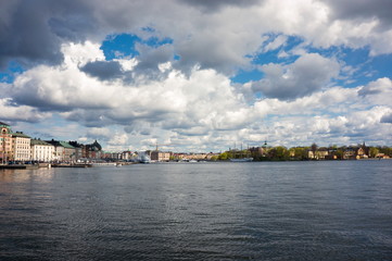 Fototapeta premium Stockholm water, Sweden