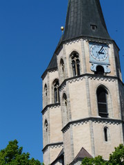 Fototapeta premium Türme der St.-Blasii-Kirche in Nordhausen