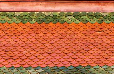 Weathered texture of stained old dark brown and red brick wall background, grungy rusty blocks of stone-work technology, colorful horizontal architecture